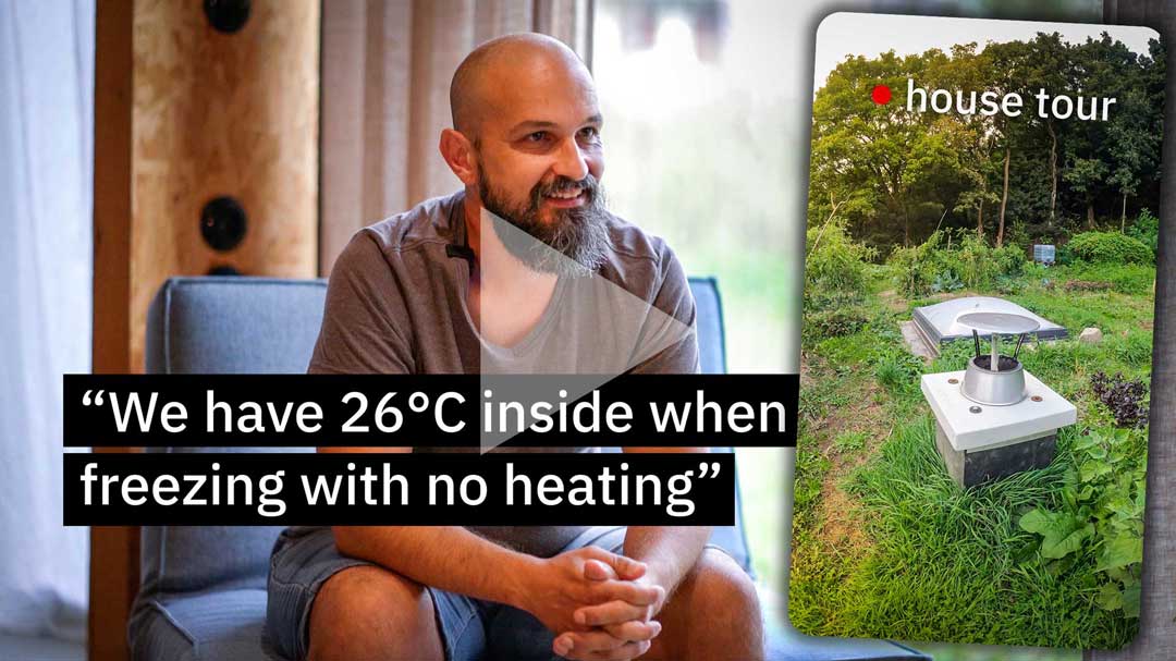 experience of Living in an underground house Video