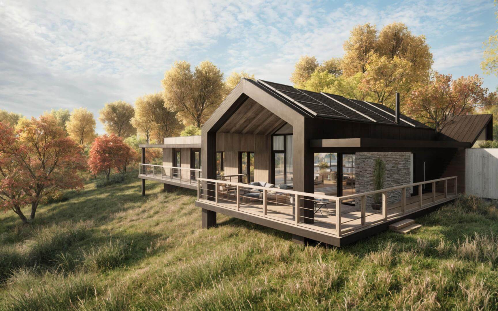 Mountain Chalet Off Grid Photo Inspiration