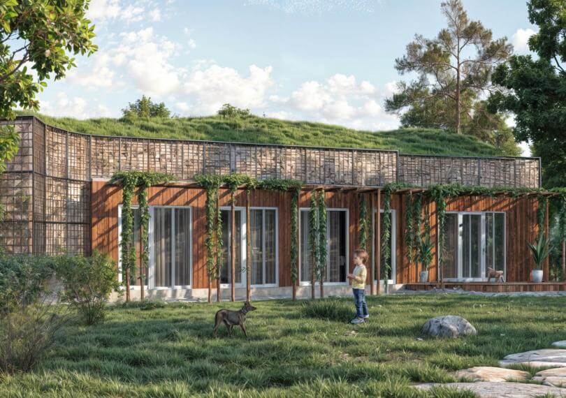 lubina underground house