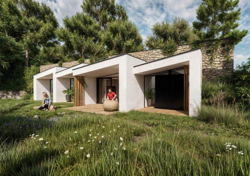 modular underground house