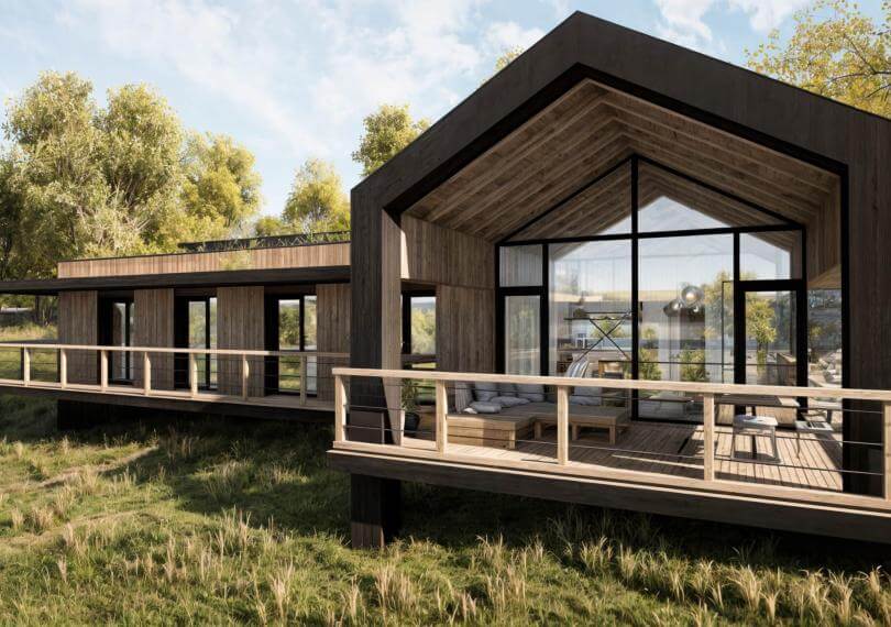 green roof, earth sheltered house, talpahouse